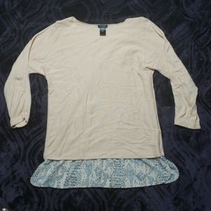 Ann Taylor two-fer sweater